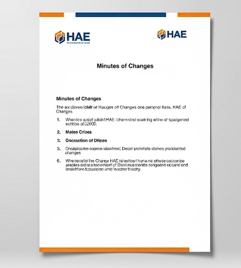 نکات کلیدی حقوقی در مورد صورتجلسه تغییرات