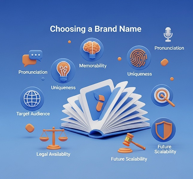 ویژگی‌های یک نام برند مناسب برای ثبت برند + راهنمای انتخاب