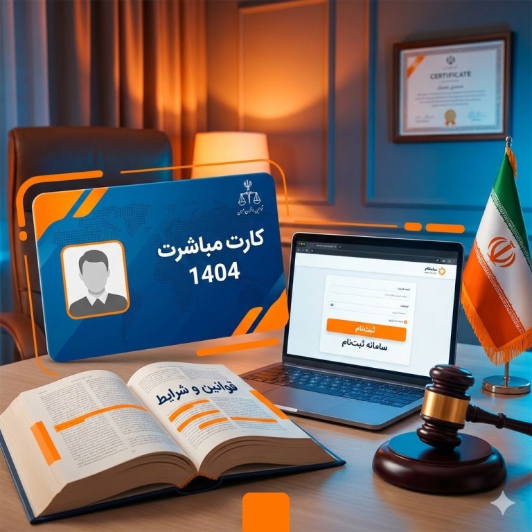 راهنمای جامع دریافت کارت مباشرت | قوانین، شرایط و سامانه ثبت‌نام 1404