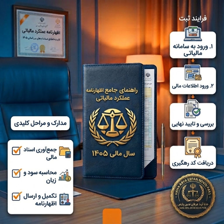 راهنمای جامع اظهارنامه عملکرد ۱۴۰۵